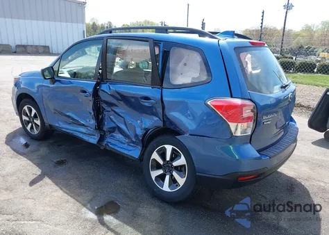 2018 Subaru Forester 2.5I z USA, uszkodzony, nr VIN JF2SJABC9JH525596